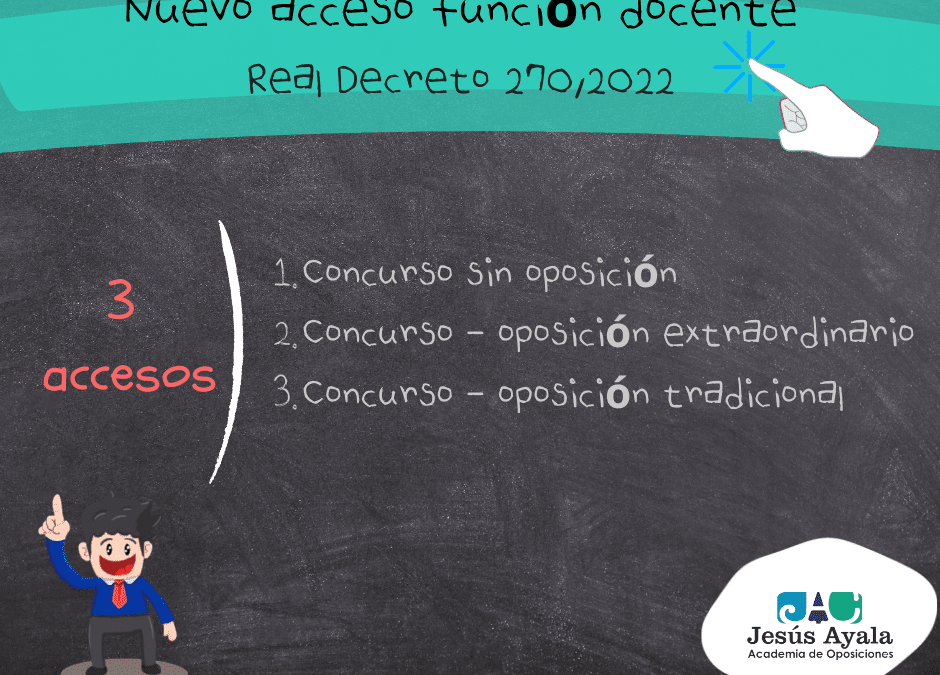 ¡Ya tenemos nuevo sistema de acceso a la función docente!