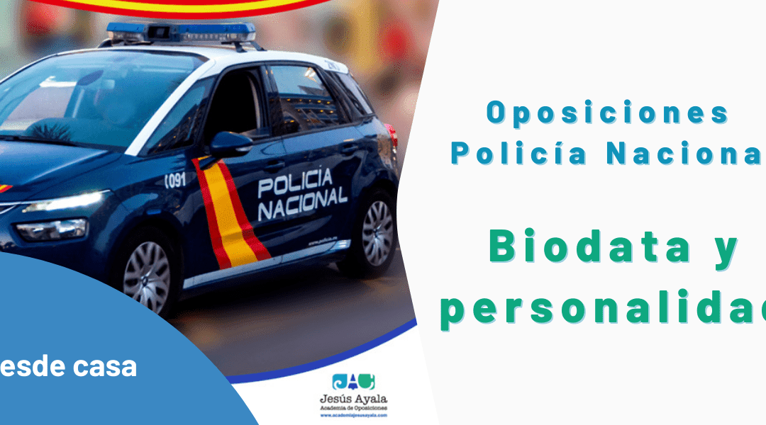 ¡Nuevo grupo de Biodata y Psicotécnicos para Policía Nacional!