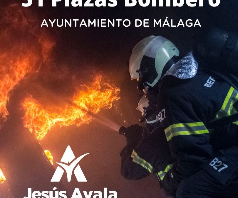 Convocatoria de Oposiciones de 51 Plazas de Bombero en Málaga