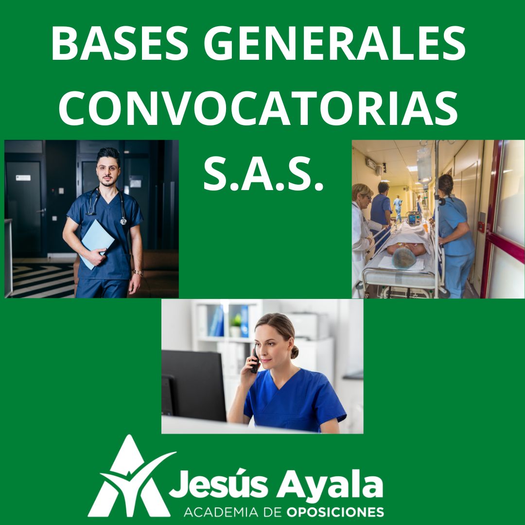 Publicadas las bases generales de las Convocatorias del Srvicio Andaluz de Saud