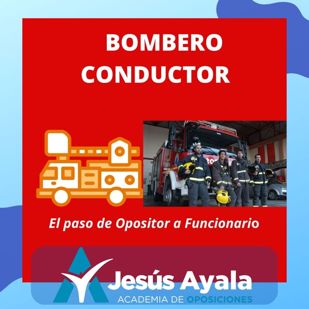 Convocatoria oposiciones pLAZAS DE bOMBERO cONDUCTOR
