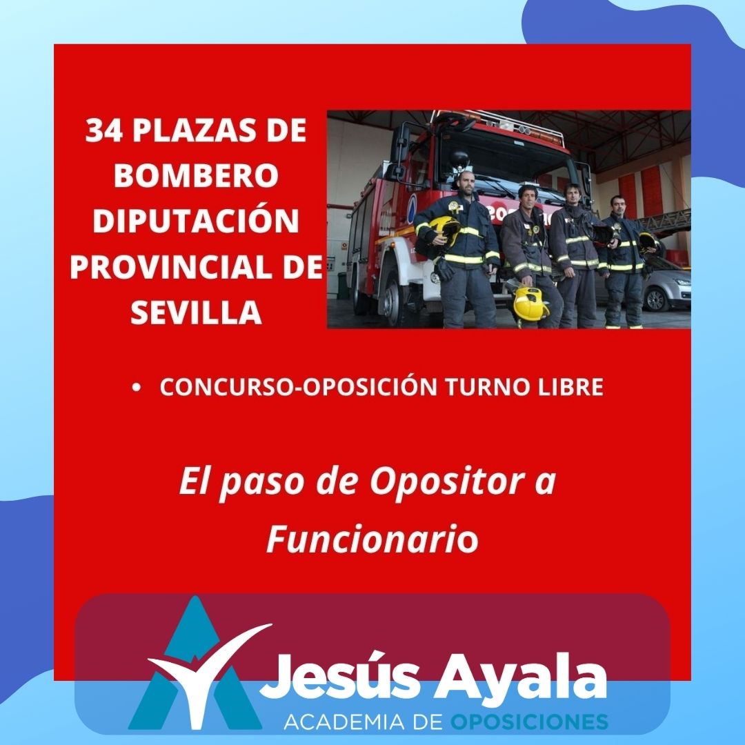 Convocatoria Bombero Diputación de Sevilla