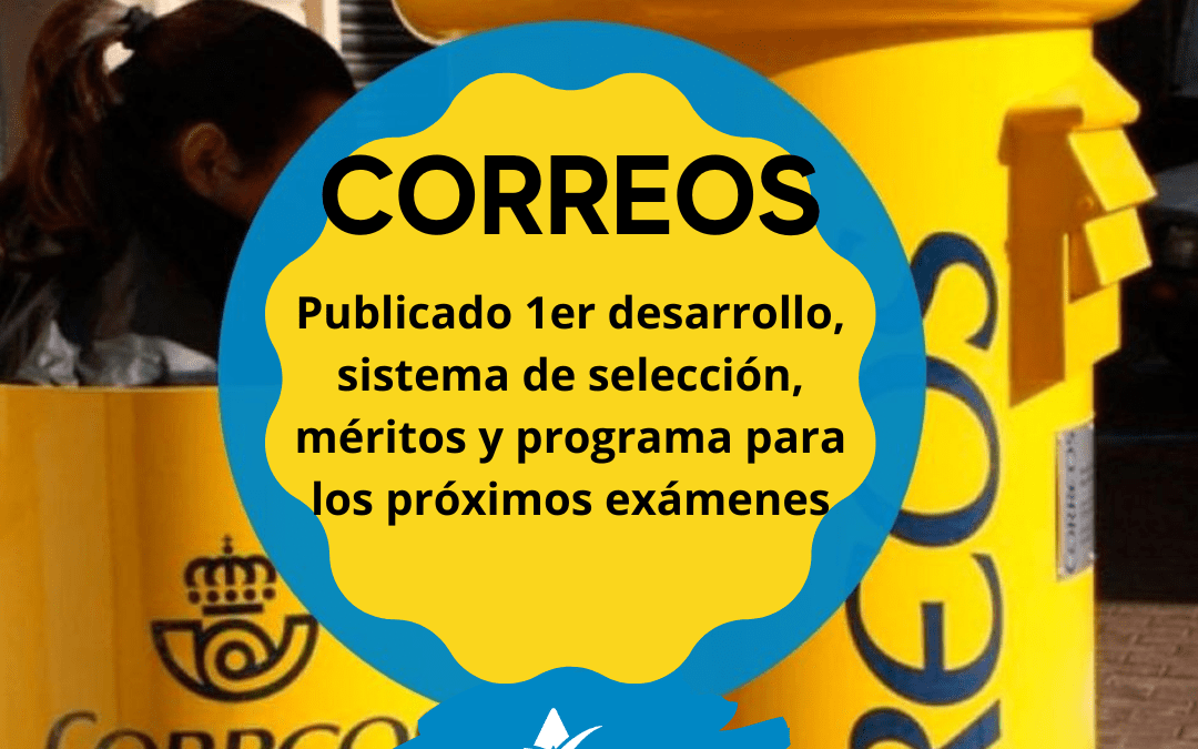 PUBLICADAS BASES ESPECÍFICAS DE CORREOS