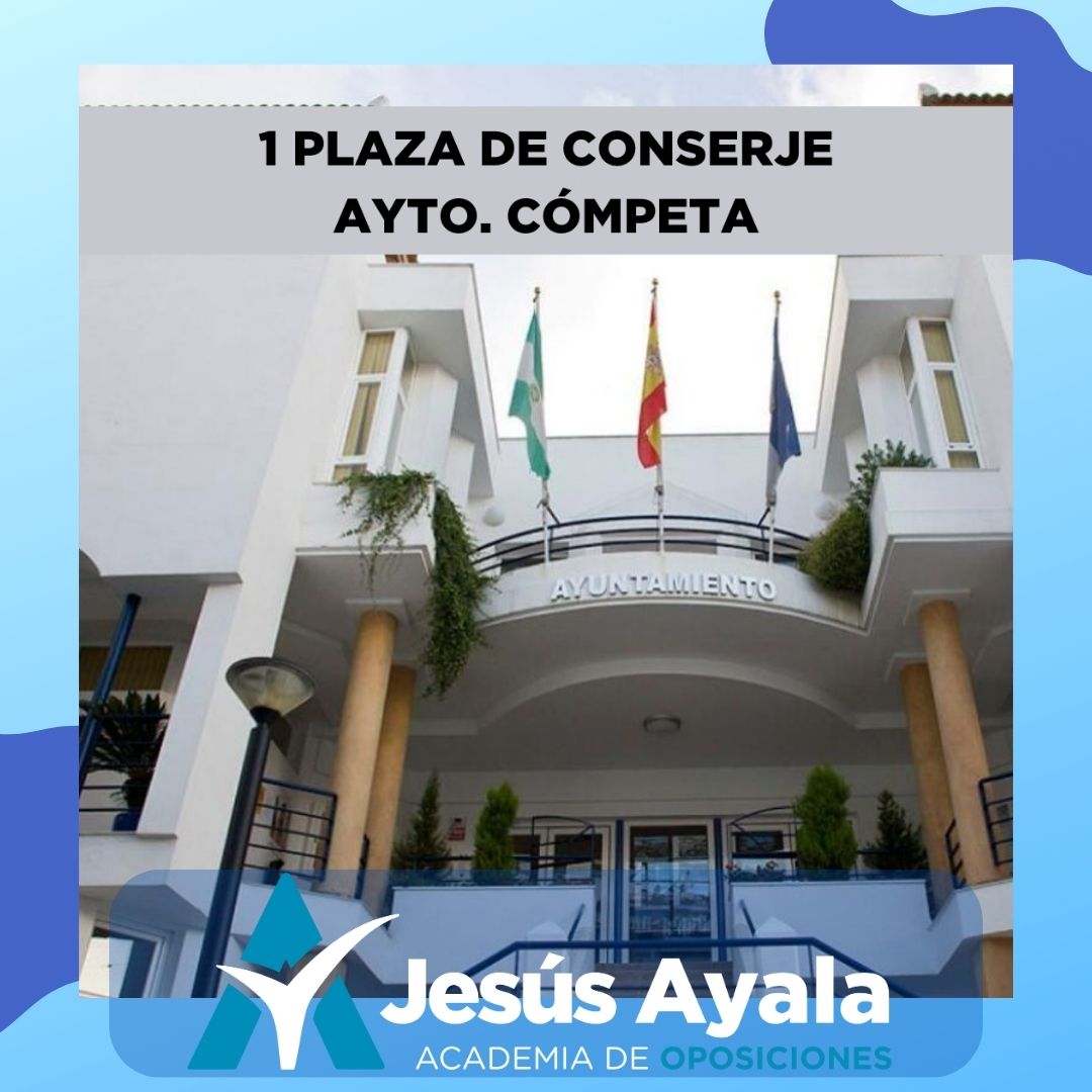 Lista definitiva plaza conserje en Competa
