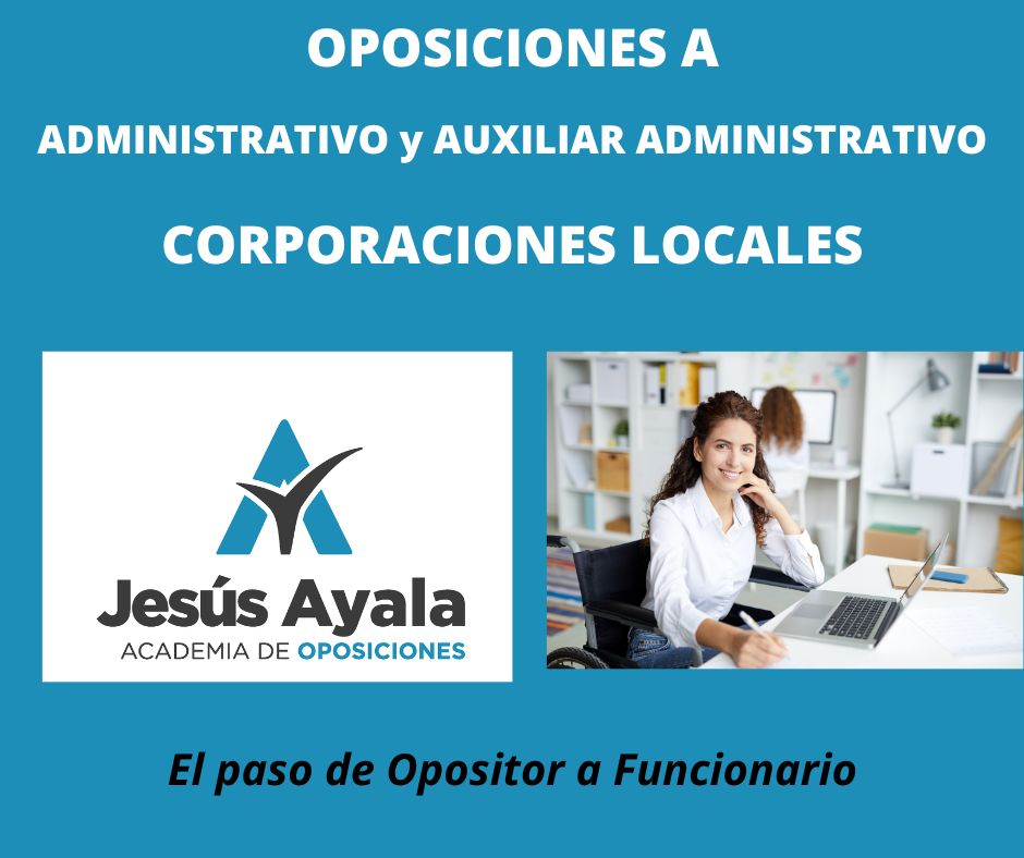 Convocatoria oposiciones plazas de Administrativo y Auxiliar Administrativo