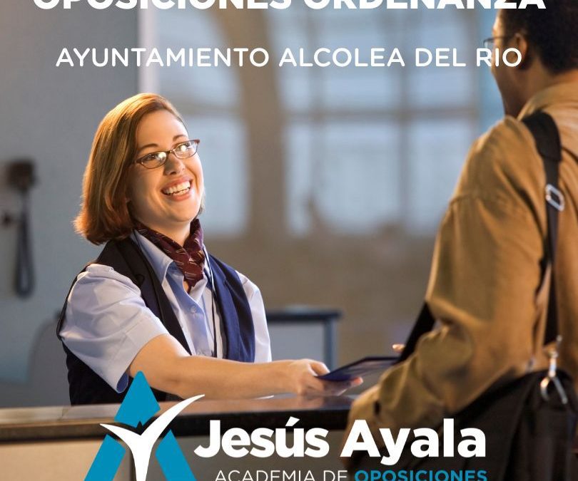 Convocatoria de oposiciones de una plaza de Ordenanza en Alcolea del Río (Sevilla)