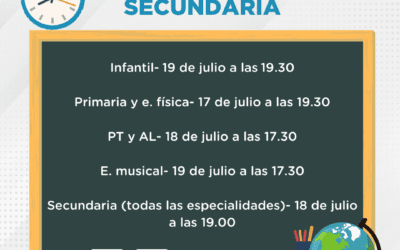 Charlas informativas oposiciones Educación 2023-2024
